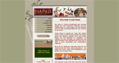 Desktop Screenshot of bar-meze.co.uk